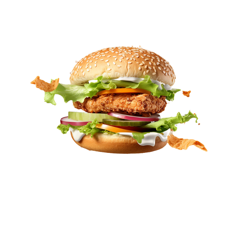 Delicious Chicken Burger Delicious Chicken Burger