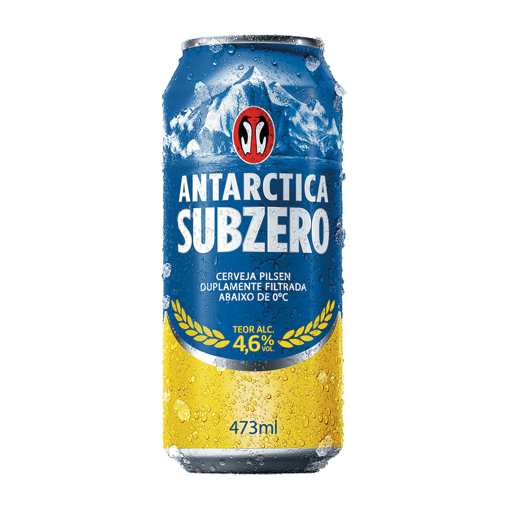Cerveja Subzero Latão Cerveja Subzero Latão